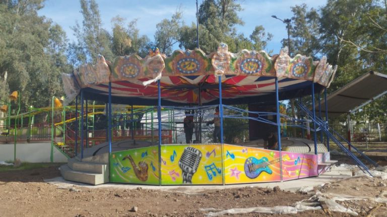 Parque Ostimuri de Ciudad Obregón avanza hacia su reapertura con nuevos juegos