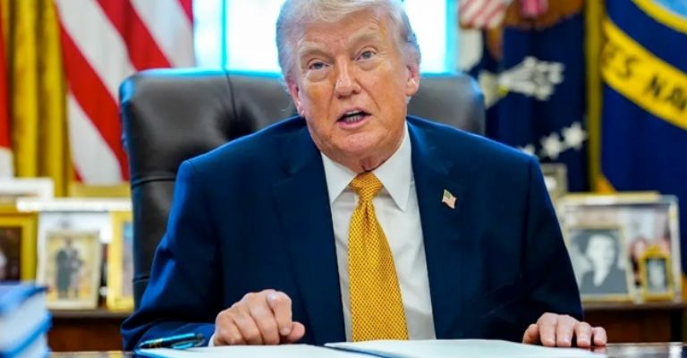 Donald Trump, insistió este viernes en que Irán está 'diezmado'