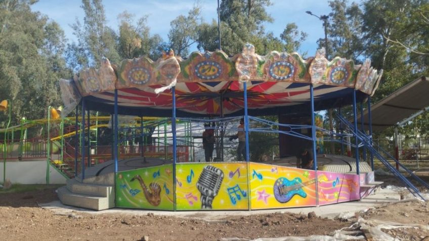 Parque Ostimuri de Ciudad Obregón avanza hacia su reapertura con nuevos juegos