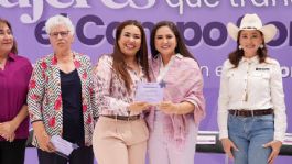 Foto que representa a Mónica Gutiérrez, una mujer navojoense que transforma el campo del Fuerte Mayo