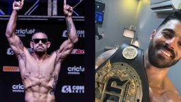 Foto que representa a Sonorense y actual entrenador de superestrellas de la UFC levanta la mano para medirte ante 'Chuy' Almada