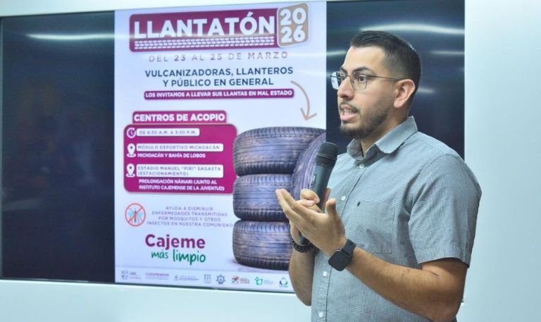 Cajeme más limpio: Lamarque invita a sumarse a la sexta edición del 'Llantatón 2026'