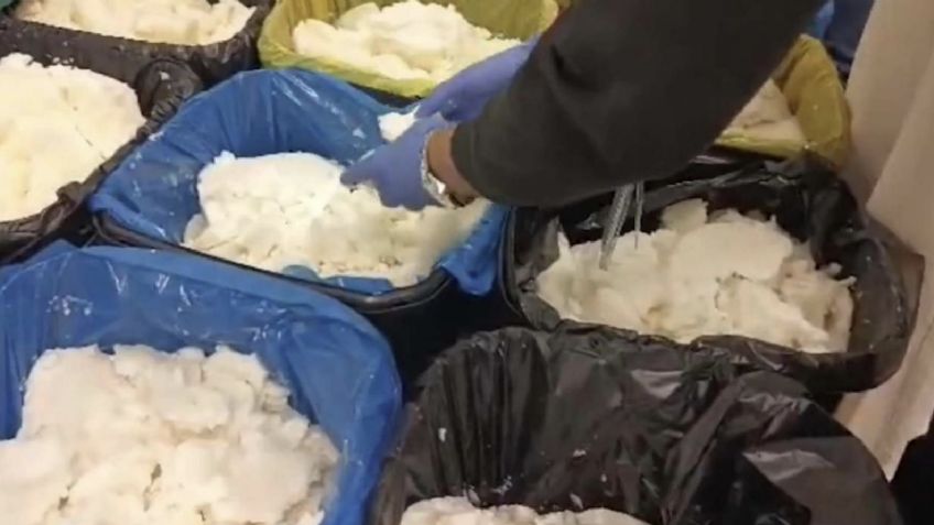 Golpe al narco en España: Cae red con metanfetamina; confirman un mexicano detenido