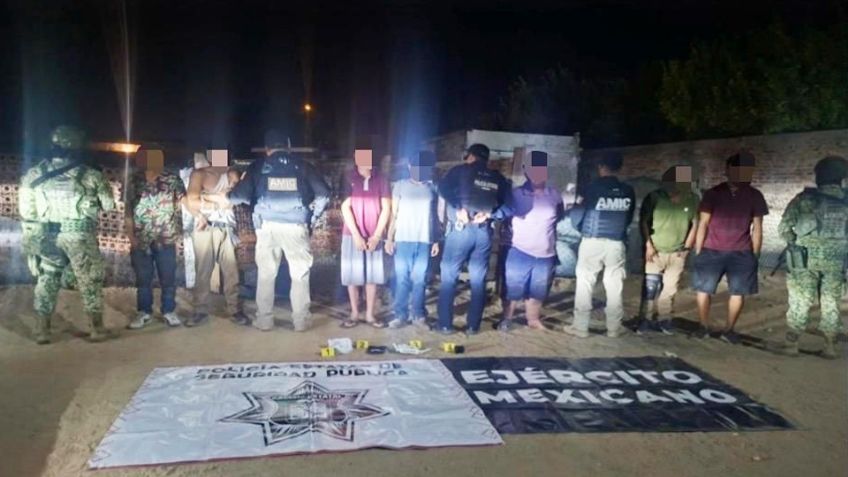 Golpe al crimen en Sonora: Aseguran a 172 personas y 2 millones de dosis de droga en 6 días