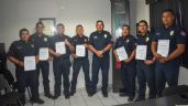 Foto ilustrativa de la nota titulada: "Gracias por el trabajo incansable": Celebran en Navojoa ascensos de miembros del cuerpo de Bomberos