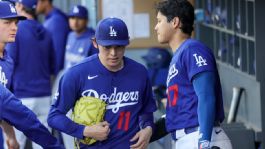 Foto que representa a Se encienden las alarmas en Los Ángeles; Sasaki vuelve a tener problemas en su apertura