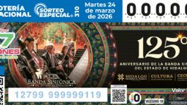 Foto que representa a Lista COMPLETA de GANADORES del Sorteo Especial número 310 de la Lotería Nacional de HOY martes 24 de marzo