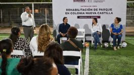 Foto que representa a Gobierno de Sonora concluye rehabilitación de parque en colonia Nueva Castilla de Hermosillo