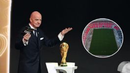 Foto que representa a El México contra Portugal será de gala; Gianni Infantino asistirá a la reapertura del Estadio Banorte
