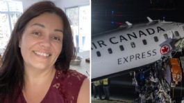 Foto que representa a Salió volando de su asiento y sobrevivió: La historia de la azafata tras el choque en Nueva York