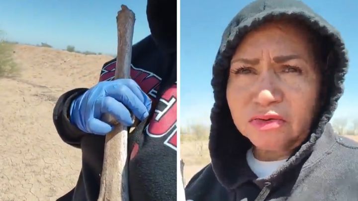 VIDEO: Ceci Flores asegura que encontró los restos de su hijo en Sonora; "Vámonos a casa"