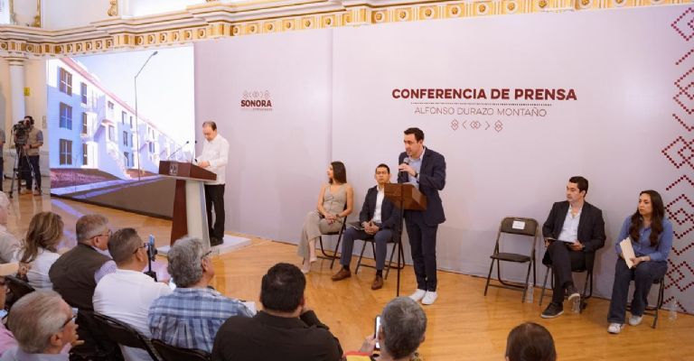 Durazo confirma inversión de 10 mil millones en vivienda para 15 municipios