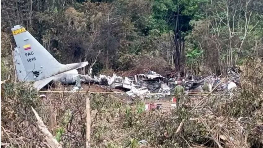 SINIESTRO de avión militar en Colombia: Número de MUERTOS sube a 66, confirman autoridades