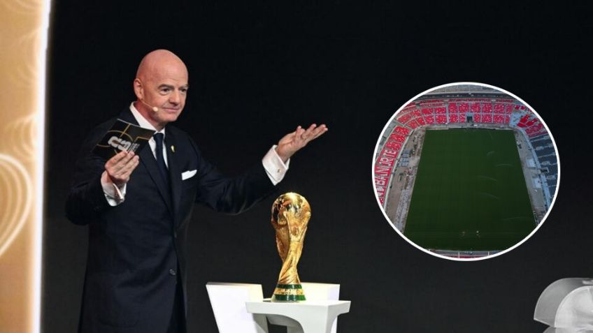 El México contra Portugal será de gala; Gianni Infantino asistirá a la reapertura del Estadio Banorte