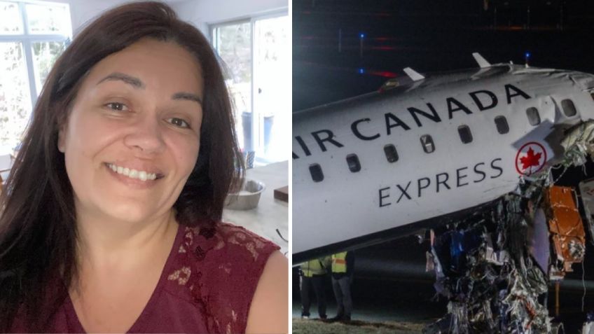 Salió volando de su asiento y sobrevivió: La historia de la azafata tras el choque en Nueva York