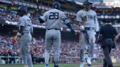 Foto ilustrativa de la nota titulada: Los Yankees mandan fuerte mensaje en el Opening Day de MLB, al apalear a los Giants