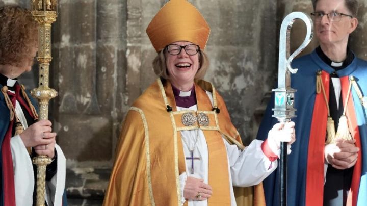 Sarah Mullally hace historia al convertirse en la primera mujer arzobispa de Canterbury, Inglaterra