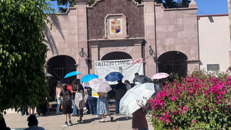 Protesta de este miércoles 