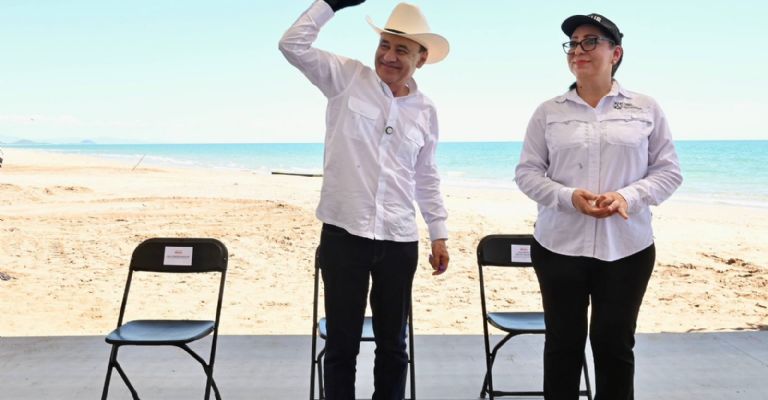 Casi listo el nuevo malecón de El Cochórit: Gobernador Durazo expande oferta turística de Sonora