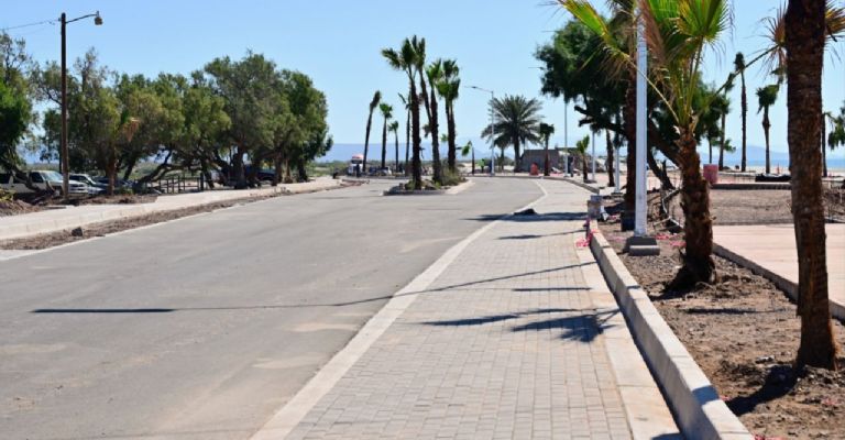 Casi listo el nuevo malecón de El Cochórit: Gobernador Durazo expande oferta turística de Sonora