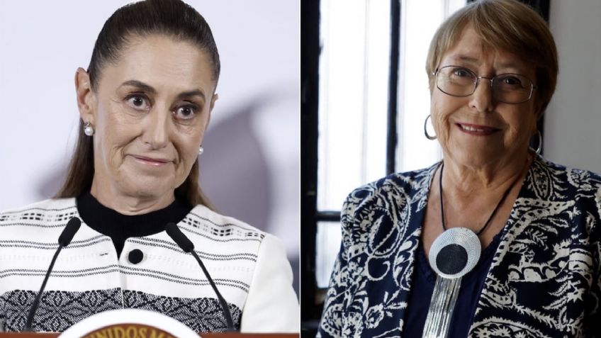 Sheinbaum mantiene apoyo a Michelle Bachelet para dirigir la ONU pese a decisión de Chile