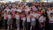 Foto ilustrativa de la nota titulada: Durazo respalda la educación de estudiantes de Miguel Alemán con becas y mejoras en planteles