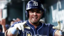 Foto que representa a Jonathan Aranda tiene arranque explosivo en las Grandes Ligas: Conecta cuadrangular en la derrota de Rays