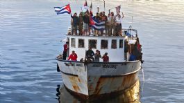 Foto que representa a Desaparecen dos embarcaciones que llevaban ayuda de México a Cuba; Marina inicia búsqueda