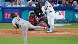 Foto que representa a Los bicampeones de la MLB, Los Ángeles Dodgers, no defraudan y derrotan a los Arizona D-Backs en el Open Day
