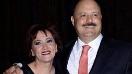 Foto que representa a FGR pide deportación de Bertha Olga Gómez, esposa de César Duarte, tras su detención en EU