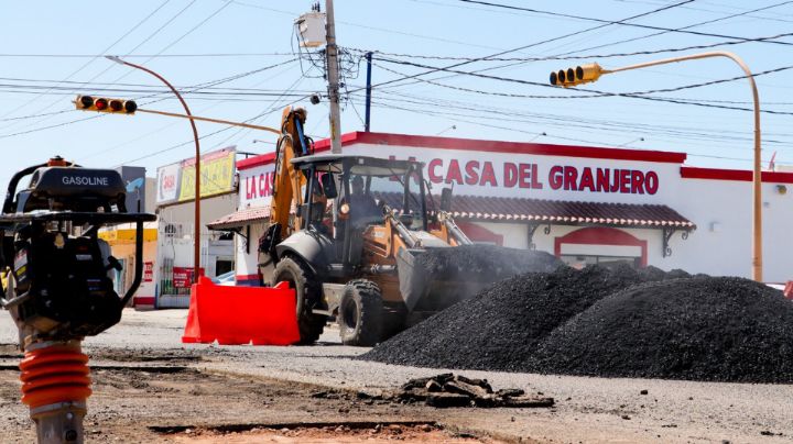 Elías Retes busca que Navojoa cuente con su propio banco de materiales para bacheo