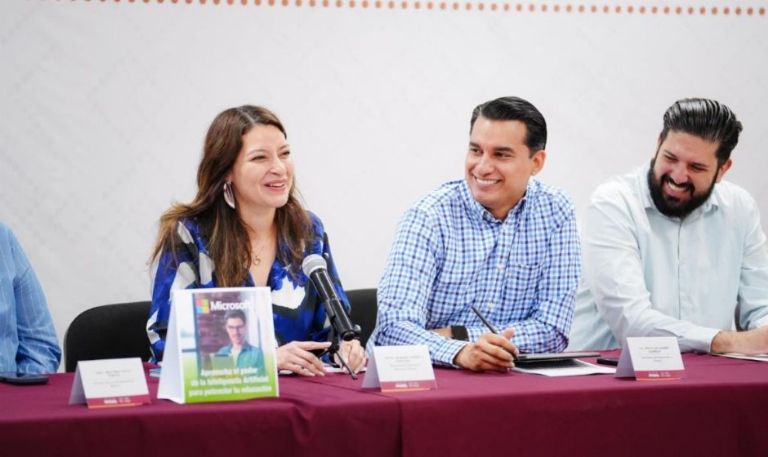 ¡Alianza histórica! Gobierno de Sonora y Microsoft capacitarán a 350 mil personas acerca de la IA: SEC