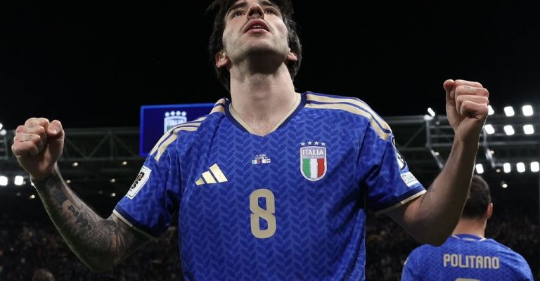 Tonali abrió la puerta al triunfo con su gol