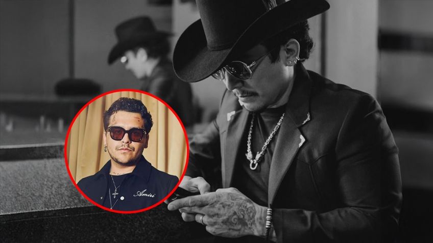 VIDEO: Edwin Luna lanza respuesta a quienes lo acusan de copiar el estilo de Christian Nodal