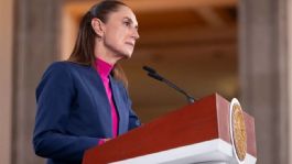 Foto que representa a Grupo interdisciplinario investiga derrame petrolero en el Golfo de México: Claudia Sheinbaum