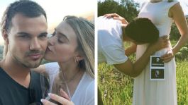 Foto que representa a Protagonista de 'Twilight' sorprende a Hollywood: Taylor Lautner será papá y lo presume en FOTOS