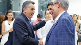 Foto que representa a Javier Lamarque encabeza inauguración de agencia automotriz sustentable en Cajeme