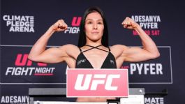Foto que representa a Alexa Grasso cumple con el peso y está lista para hacer su regreso a la UFC ante Maycee Barber