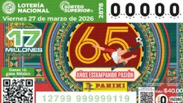 Foto que representa a Lista COMPLETA de GANADORES del Sorteo Superior No. 2878 de la Lotería Nacional HOY viernes 27 de marzo