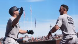 Foto que representa a Aaron Judge despierta y comanda la victoria de los New York Yankees en San Francisco