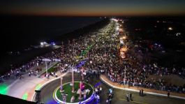 Foto que representa a Malecón Turístico de la Playa de Huatabampito, la obra que detonó el turismo en el sur de Sonora