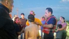 Foto que representa a Emergencia en Cajeme: Rescatan a menor con autismo que cayó a las aguas del Canal Bajo