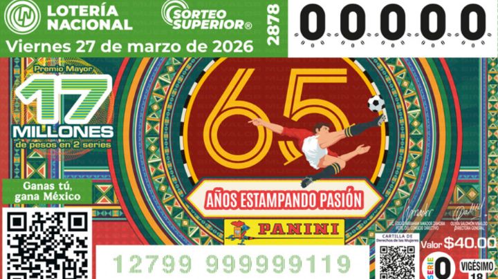 Lista COMPLETA de GANADORES del Sorteo Superior No. 2878 de la Lotería Nacional HOY viernes 27 de marzo