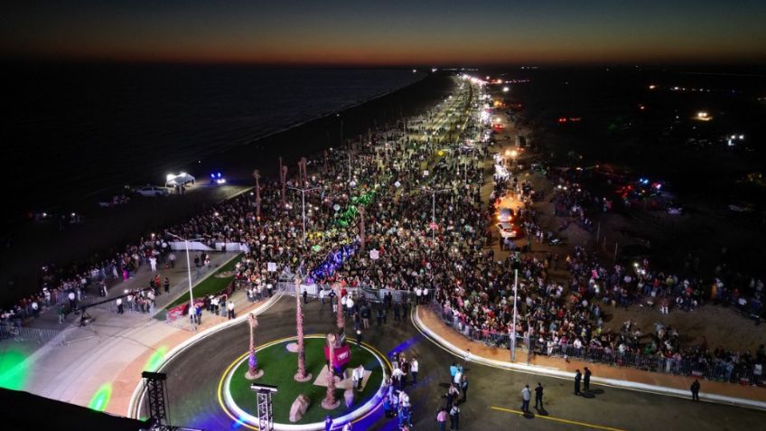 Malecón Turístico de la Playa de Huatabampito, la obra que detonó el turismo en el sur de Sonora