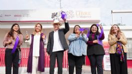Foto que representa a Durazo y Sheinbaum impulsan acciones para prevenir la violencia contra las mujeres en Sonora