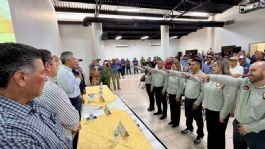 Foto que representa a Rinde protesta el Sindicato de Trabajadores de Agua de Hermosillo-CTM para el periodo 2026-2031