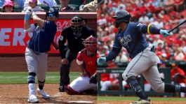 Foto que representa a Jonathan Aranda y Yandy Díaz guían a Tampa Bay en su cómoda victoria sobre los Cardinals