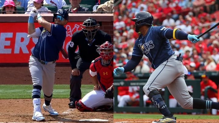 Jonathan Aranda y Yandy Díaz guían a Tampa Bay en su cómoda victoria sobre los Cardinals