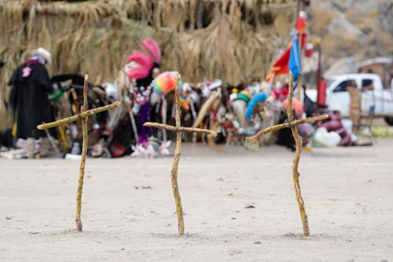 Entre máscaras y fe: Así se vive el Domingo de Ramos en el Coloso Alto de Hermosillo