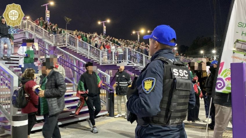 Rumbo al Mundial 2026: Operativo Kukulcán deja saldo favorable tras México vs Portugal en CDMX